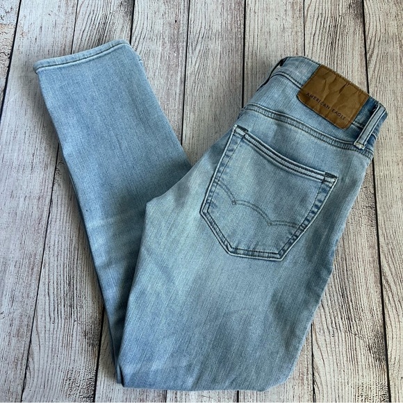 American Eagle Slim Light Blue Jeans 26 X 28 - Picture 1 of 5